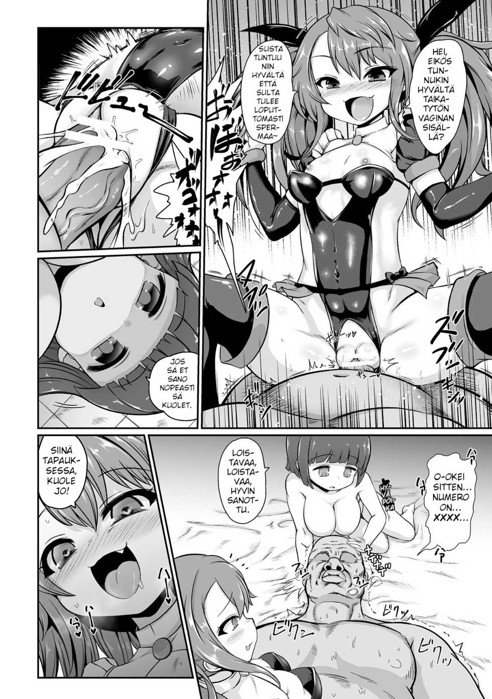 [Isemagu] Aku no Mahou Shoujo vs Seigi no Kamen Oji-san | Pahat Taikatytöt vs Oikeudenmukaisuuden Naamiosetä (2D Comic Magazine Mesugaki Henshin Heroine Seisai Wakarase-bou ni wa Katemasen deshita! Vol. 1) [Finnish] [Digital] - Page 4