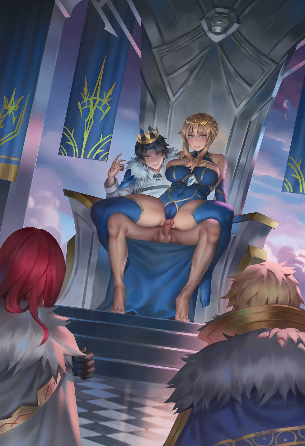 [Unfairr] Artoria - FGO (15 Variations, Pregnant) (Uncensored) - Page 2