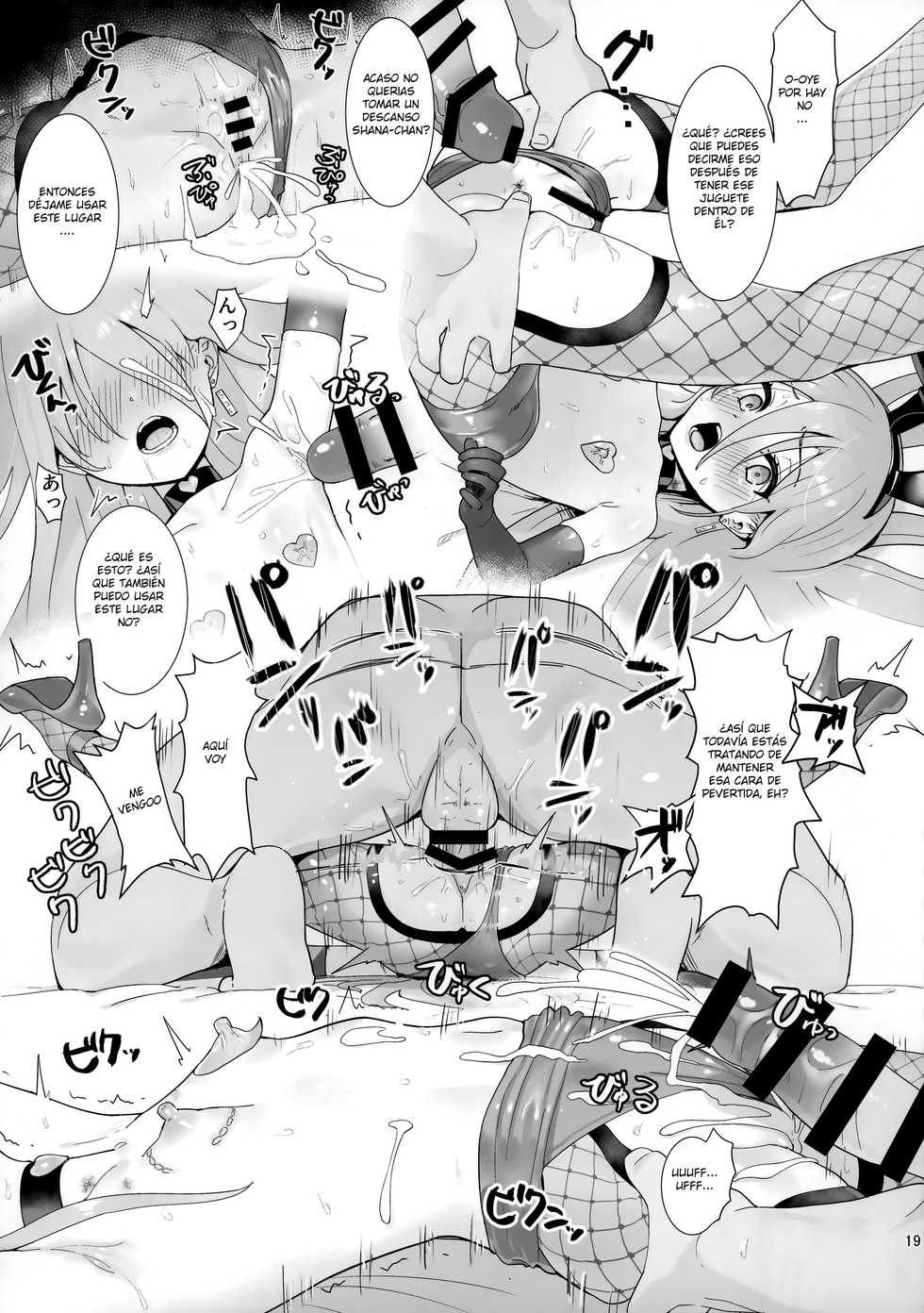 [Sojou no Kuuran (Ariuo)] Joukan no Yogite (Shakugan no Shana) [Spanish] [arevix1] - Page 18