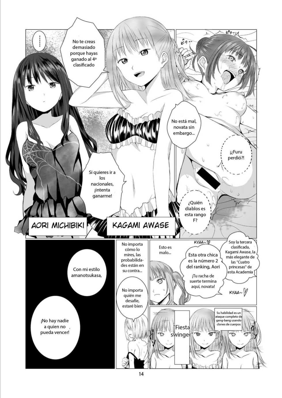 [Harumachi Tsurara (Shichoson)] Tenshi no Paraphilia | Angel's Paraphilia [Spanish] [B.M.] [Digital] - Page 13