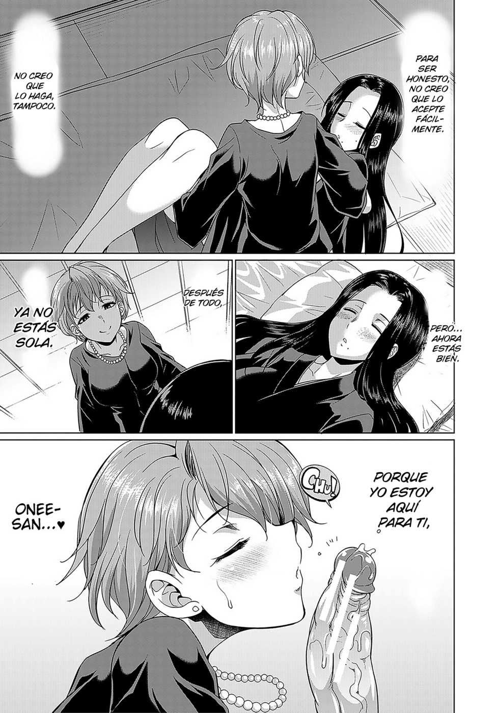 [Gekka Kaguya] Shimai no Kankei | The Relationship of the Sisters-in-Law (Bengoshi -> Futanari -> Namahaishin) [Spanish] [TRADUCCIONES BLACK SINS] [Digital] - Page 37