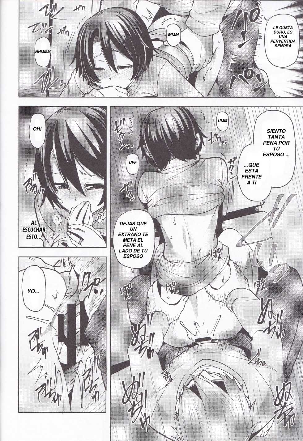 (C93) [Arysuivery (Ayakase Chiyoko, Ayakase Riberi)] Yakou Bus de Chikan Sarete Netorareta Tsuma [Spanish] - Page 31