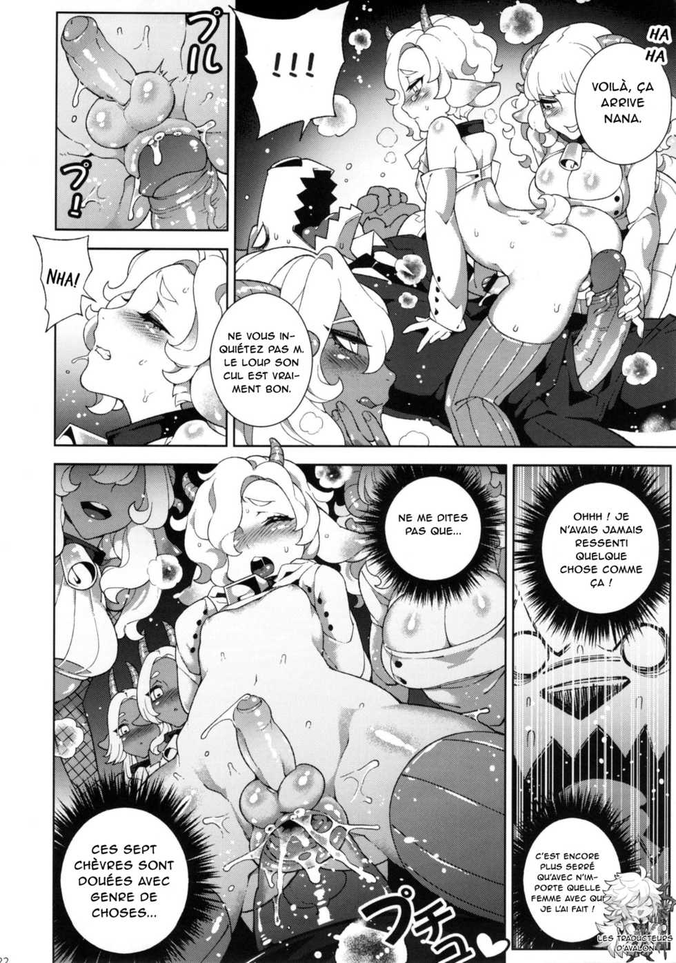 (C84) [Service Heaven, Turtle.Fish.Paint (Karei, Abi Kamesennin)] Childhood Destruction #5 ~The Wolf and the Seven Young Goats~ [French] [Northface] [Decensored] - Page 24