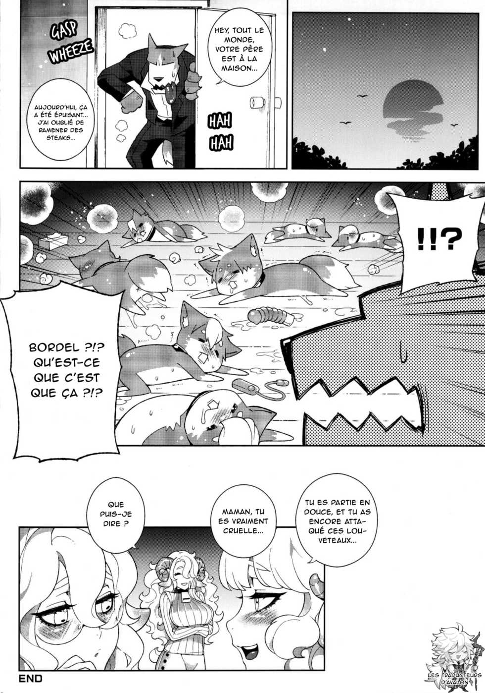 (C84) [Service Heaven, Turtle.Fish.Paint (Karei, Abi Kamesennin)] Childhood Destruction #5 ~The Wolf and the Seven Young Goats~ [French] [Northface] [Decensored] - Page 28