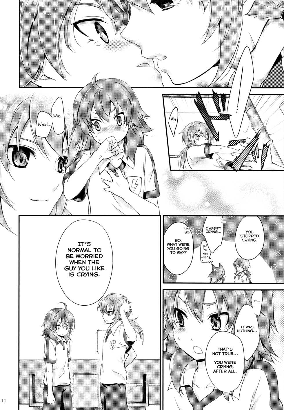 (FAN★FUN★FANTASISTA 2) [Holiday School (Chikaya)] Eccentric Love (Inazuma Eleven GO) [English] [Yuuta's Blog] - Page 11