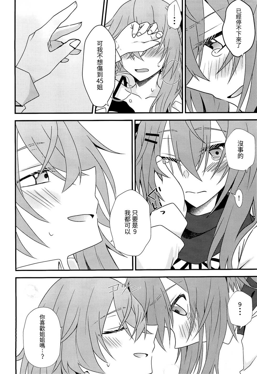 (C96) [azisaikyou (monochrome)] Kotoba ni Dekinai (Girls' Frontline) [Chinese] [白杨汉化组] - Page 20