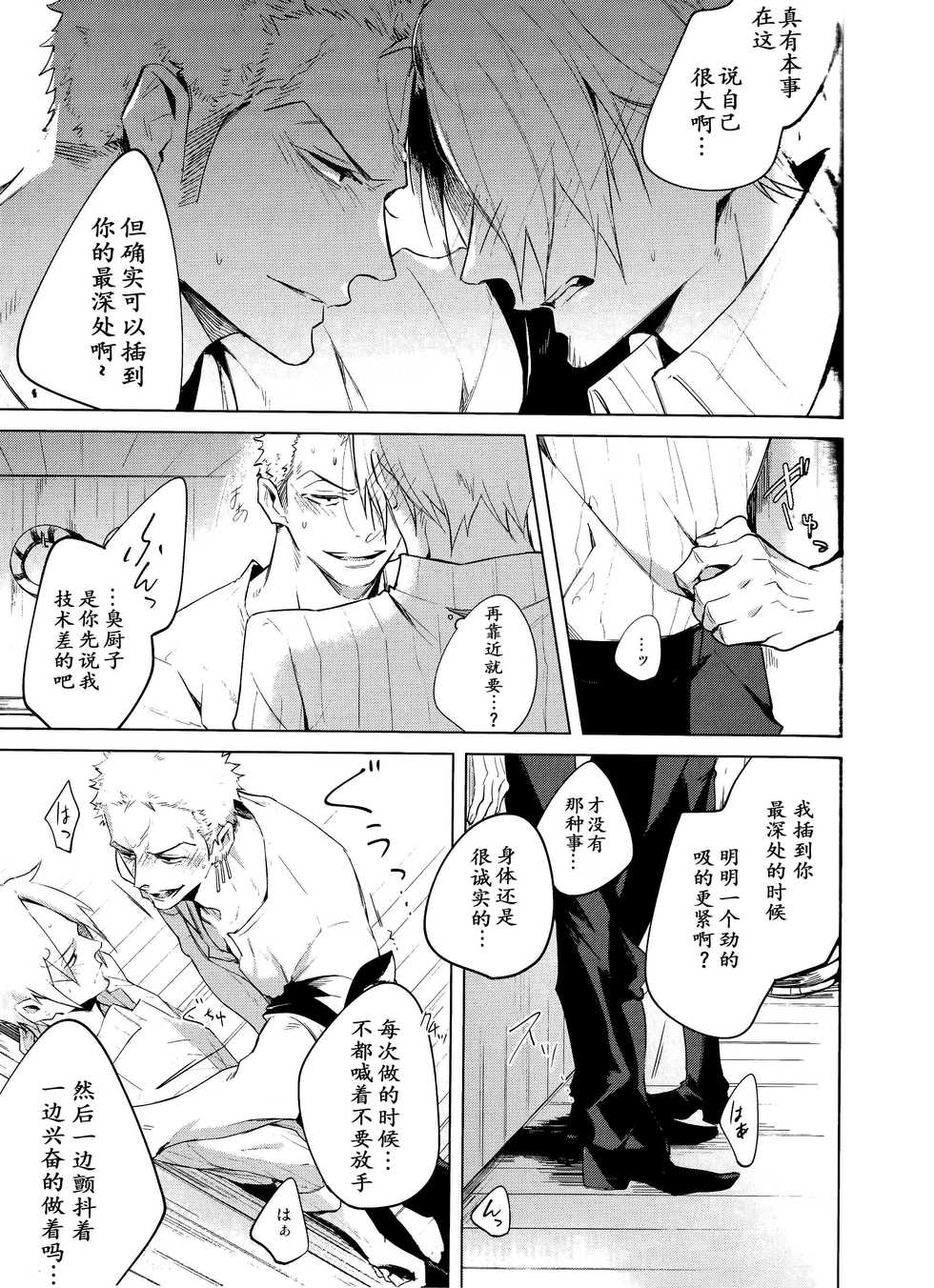 (GRANDLINE CRUISE 15) [DAWN (Makina)] Hakkiri shiyagare!! | 给我好好做!! (ONE PIECE) [Chinese] [男女搭配干活不累六人汉化] - Page 16