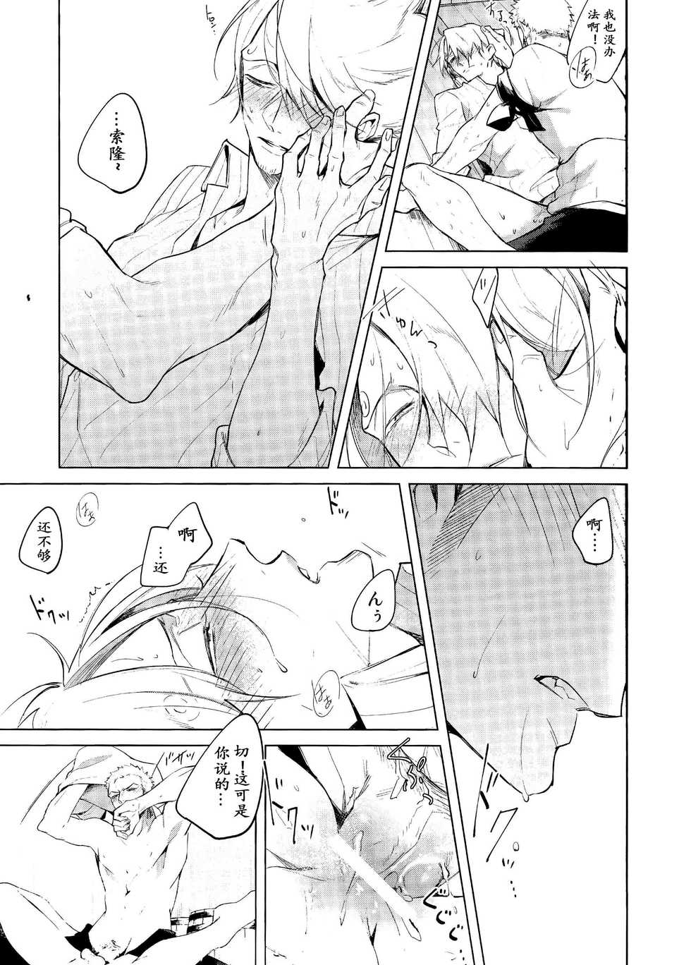 (GRANDLINE CRUISE 15) [DAWN (Makina)] Hakkiri shiyagare!! | 给我好好做!! (ONE PIECE) [Chinese] [男女搭配干活不累六人汉化] - Page 34