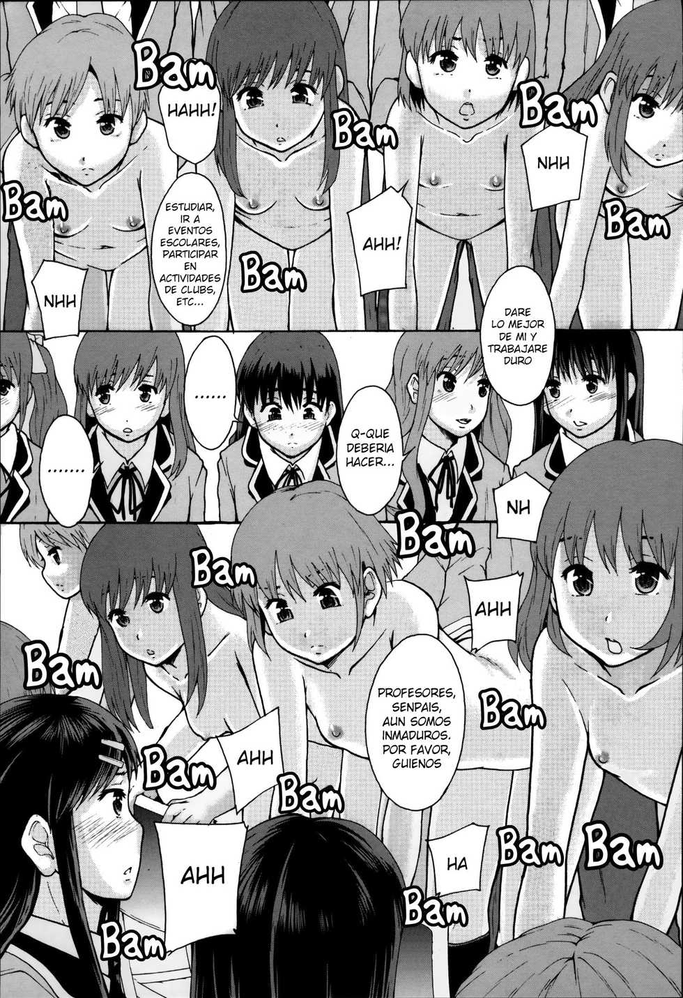 [Mayonnaise.] Anoko no Class wa AV-ka Ch. 1-4  [Spanish] - Page 14