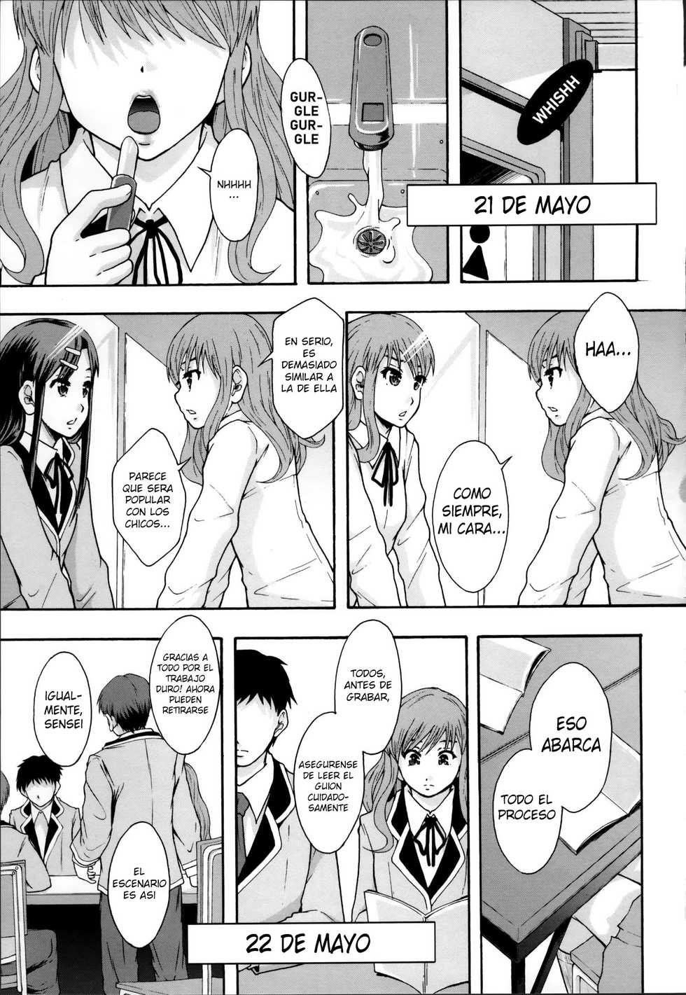 [Mayonnaise.] Anoko no Class wa AV-ka Ch. 1-4  [Spanish] - Page 30