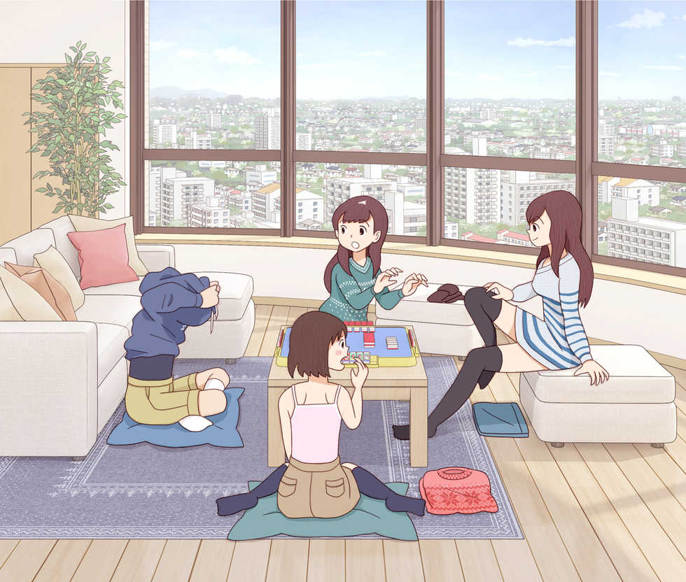 Undress mahjong party kiyo comic