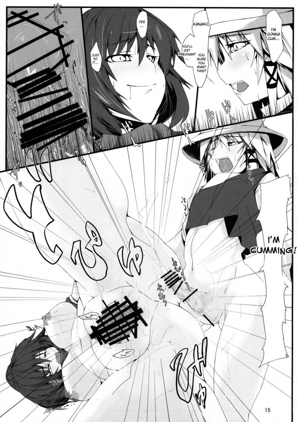 (Reitaisai 6) [Kara no Tsuki (Juuno Yayoi, Minazuki Maya)] Touhou Mousou Kyou 12 (Touhou Project) [English] [desudesu] - Page 14