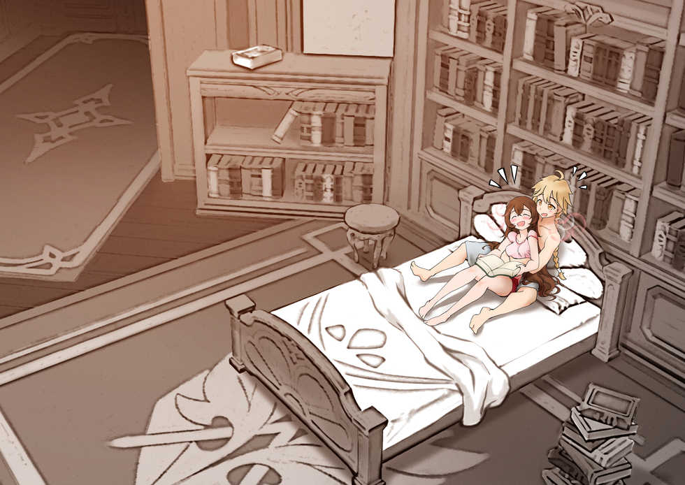 [RoyBoy] Amber x Aether ~ serenitea pot sex!!! (Genshin Impact) [English] [LunaticSeibah] - Page 7