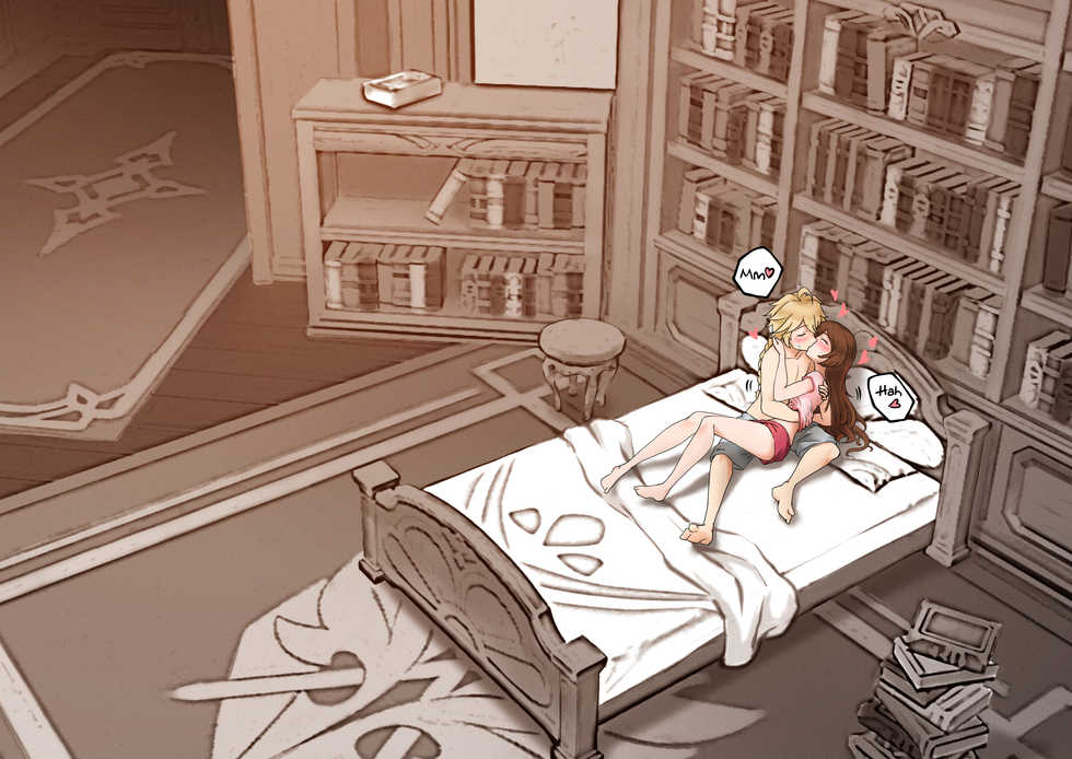 [RoyBoy] Amber x Aether ~ serenitea pot sex!!! (Genshin Impact) [English] [LunaticSeibah] - Page 8