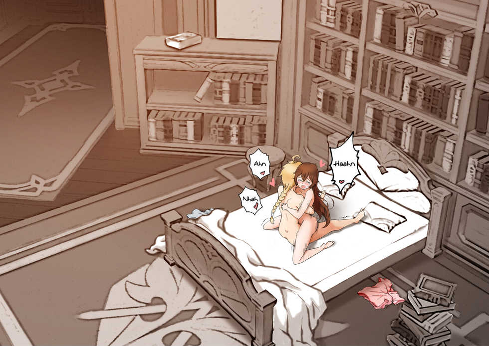 [RoyBoy] Amber x Aether ~ serenitea pot sex!!! (Genshin Impact) [English] [LunaticSeibah] - Page 12