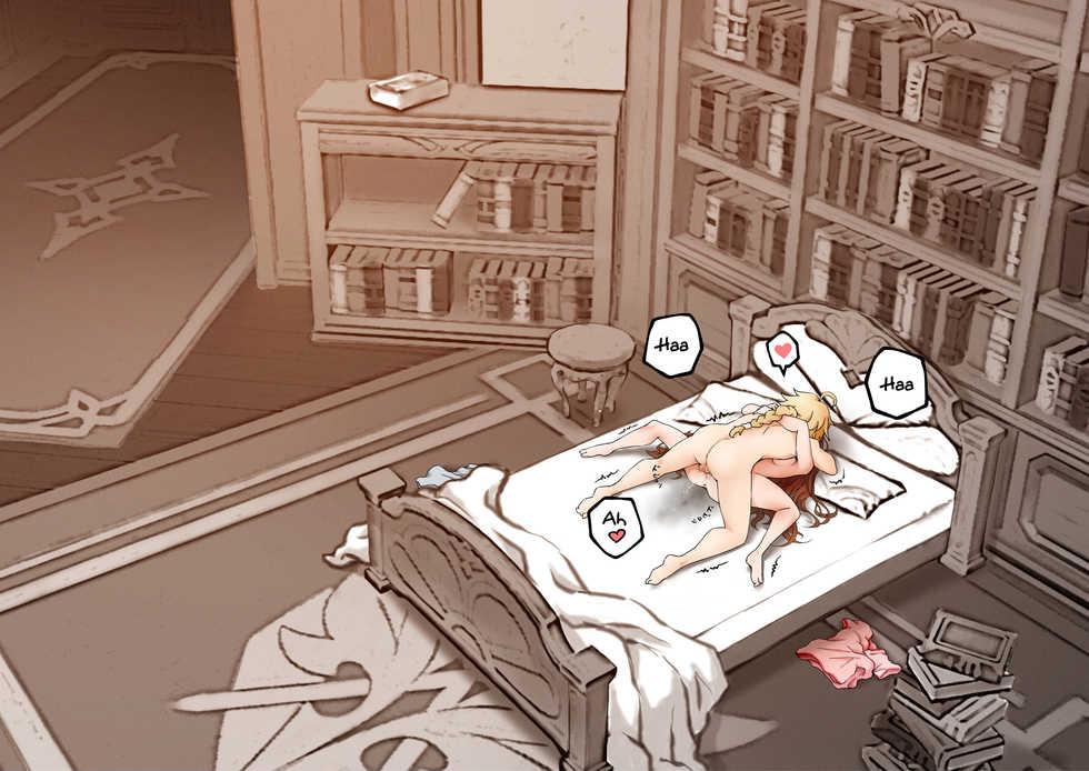 [RoyBoy] Amber x Aether ~ serenitea pot sex!!! (Genshin Impact) [English] [LunaticSeibah] - Page 16