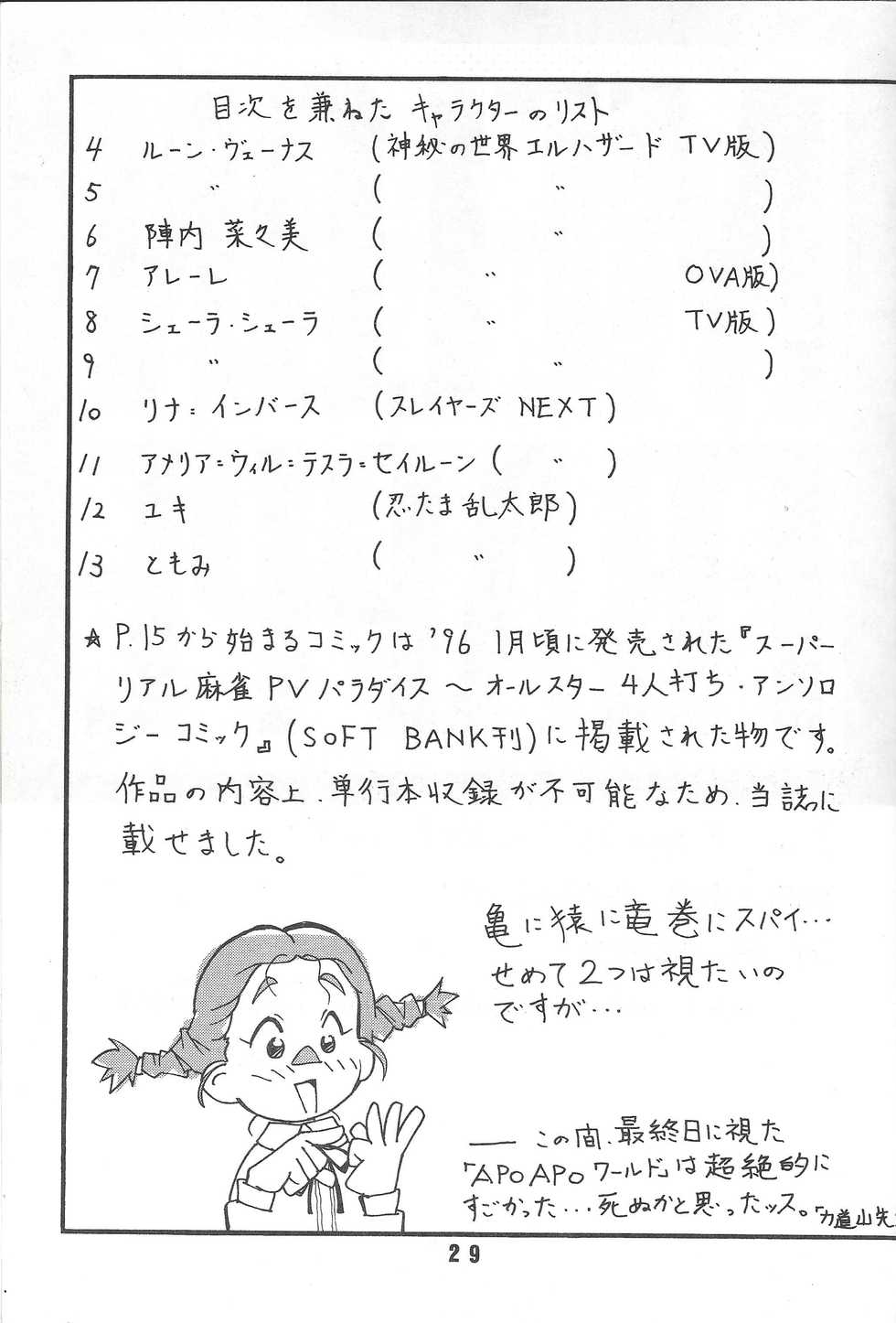 (C50) [ART=THEATER (Fred Kelly)] M.F.H.H. VOL. 7 (Various) - Page 29