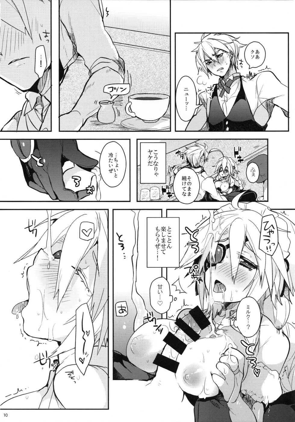 [Nekobakuchi (Uzukinoko)] Milk Break! (BLAZBLUE) - Page 11