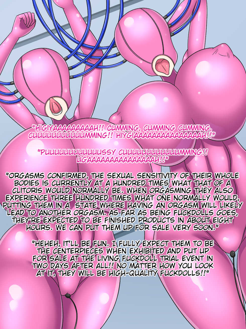 [Gyuunyuu Shoujo Seisakusho (koma)] Oyako Tokumu Sousakan Sennou Seitai Love Doll Koujou | The mother and daughter special investigators and the living fuckdoll factory [English] [DarkSpooky] - Page 34