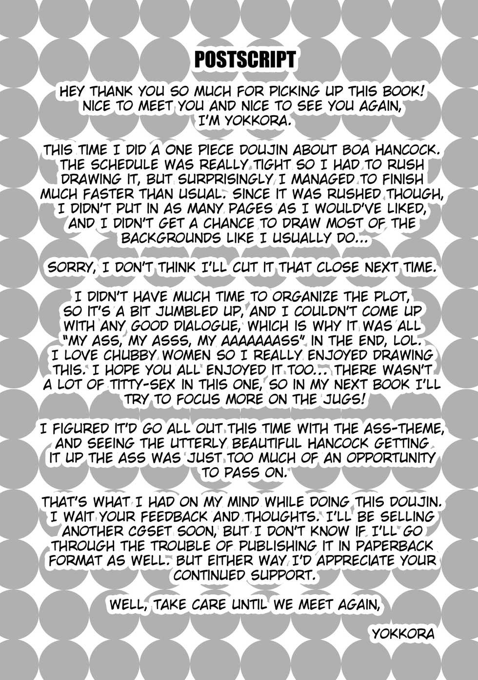 (C82) [Amarini Senpaku! (Yokkora)] Muchimuchi Jotei | Plump Empress (One Piece) [English] {Doujins.com} [Colorized] - Page 20