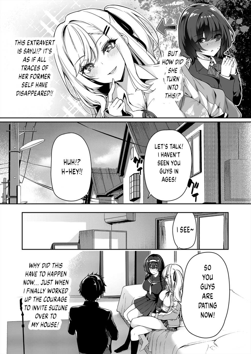 [Bottle Ship Bottler (Kazakura)] InCha Couple ga You Gal-tachi to SEX Training Suru Hanashi [English] {akanameTL} - Page 5