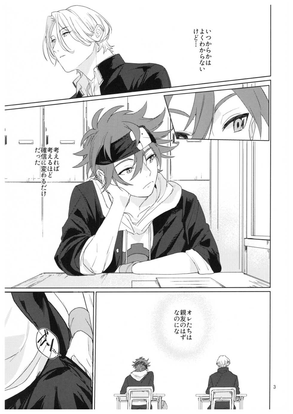 [Aoikasa (Mero)] Kimi no Hitomi Kara Sora o Mitai (SK8 The Infinity) - Page 4