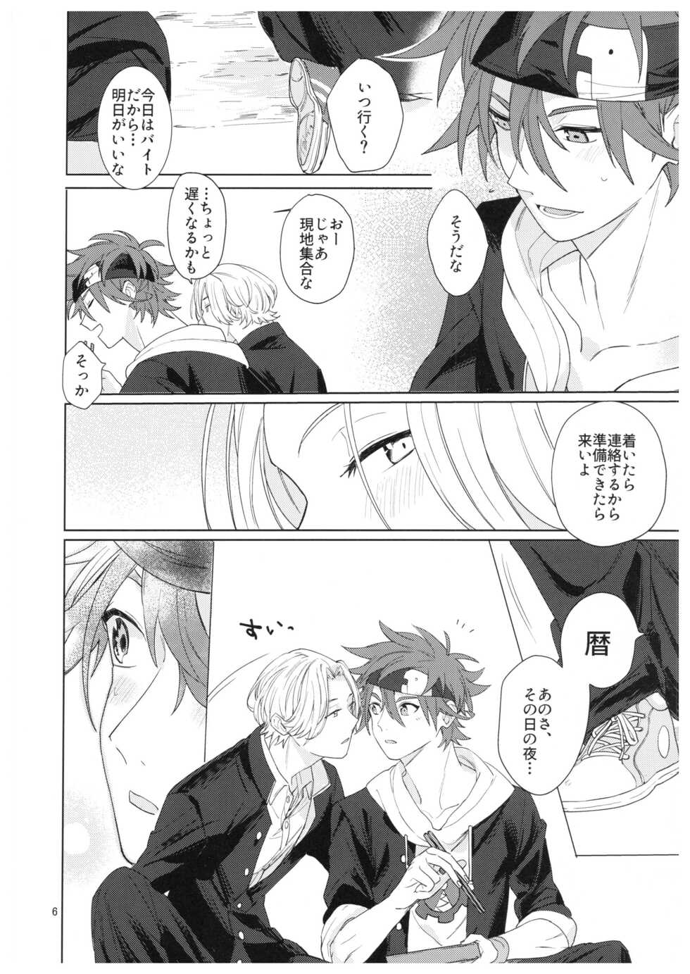 [Aoikasa (Mero)] Kimi no Hitomi Kara Sora o Mitai (SK8 The Infinity) - Page 7