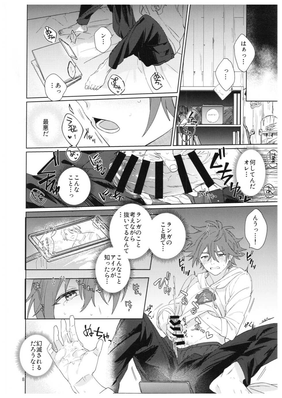 [Aoikasa (Mero)] Kimi no Hitomi Kara Sora o Mitai (SK8 The Infinity) - Page 9