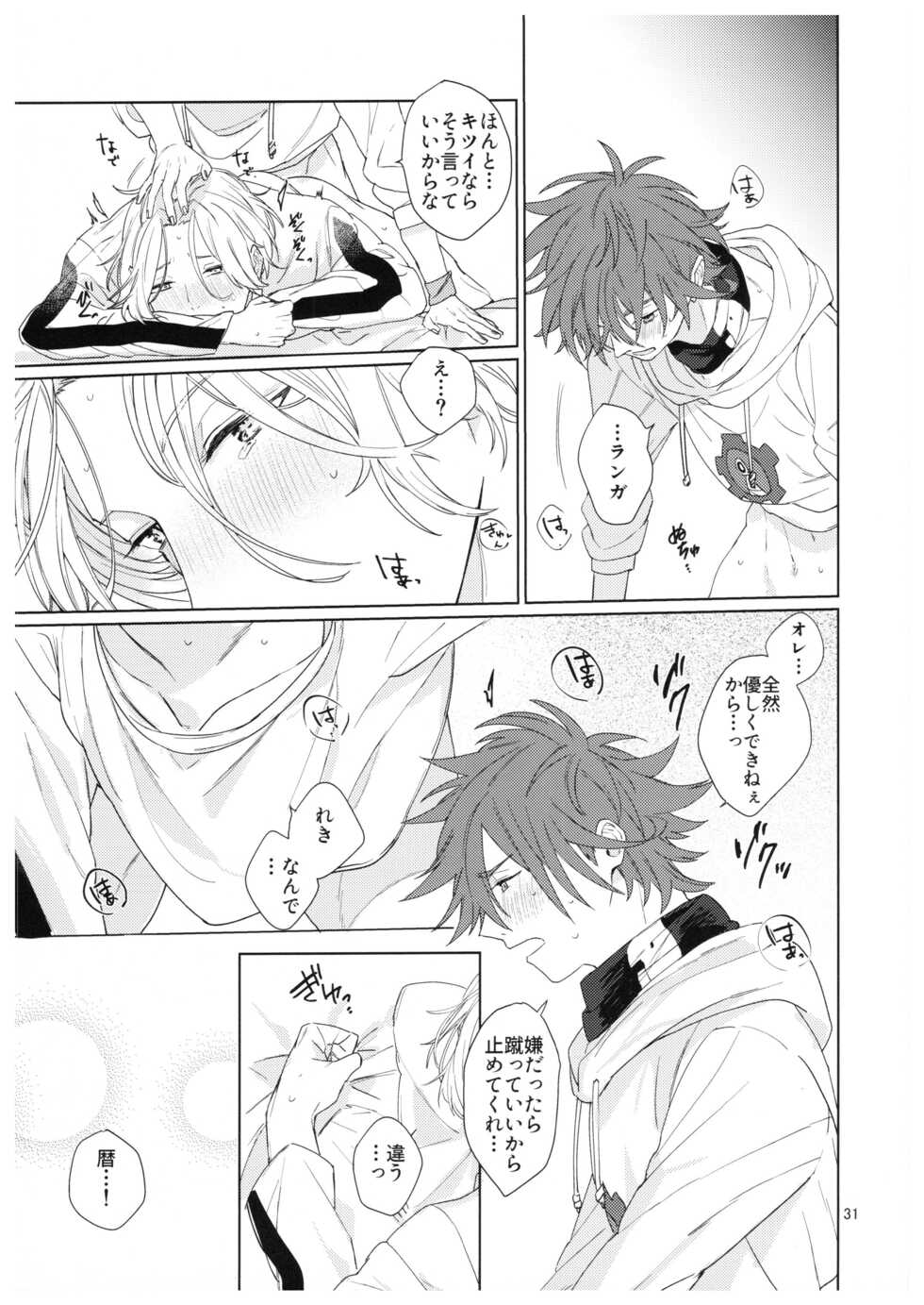[Aoikasa (Mero)] Kimi no Hitomi Kara Sora o Mitai (SK8 The Infinity) - Page 32