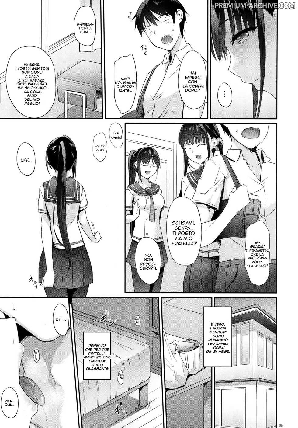 (C94) [In The Sky (Nakano Sora)] SISUANA - sister hole [Italian] [Decensored] - Page 4