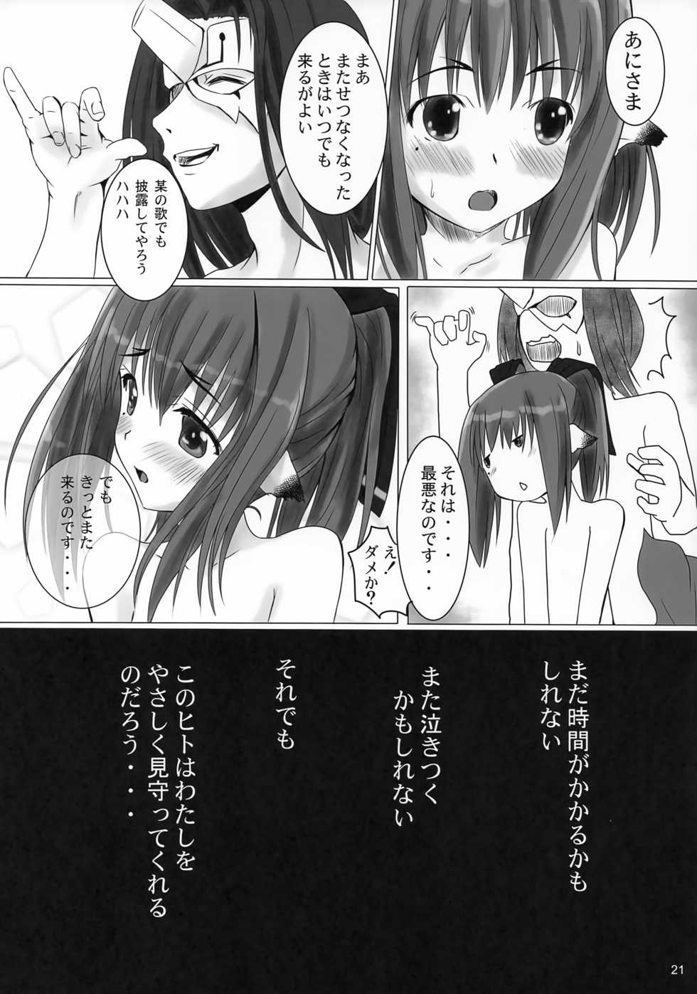 (C94) [Kanmiya Makkuro (Kuro Yorozu)] Shin'en Nemurenai Yoruni wa (Utawarerumono) - Page 20