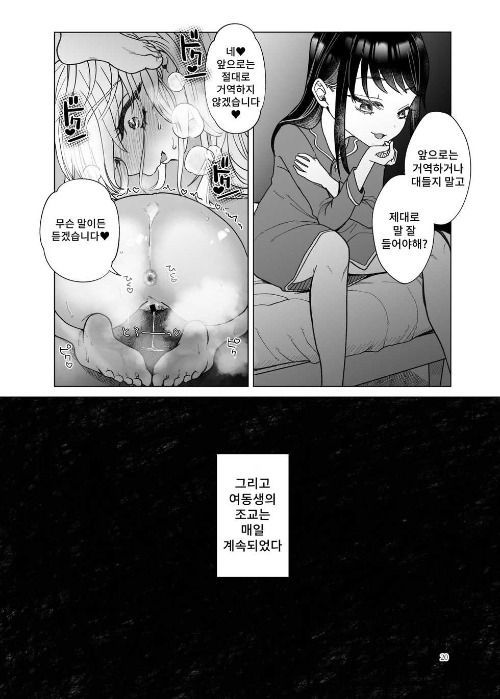 [ASK, (Serakichi.)] Imouto ni Kawareru [korean] - Page 19