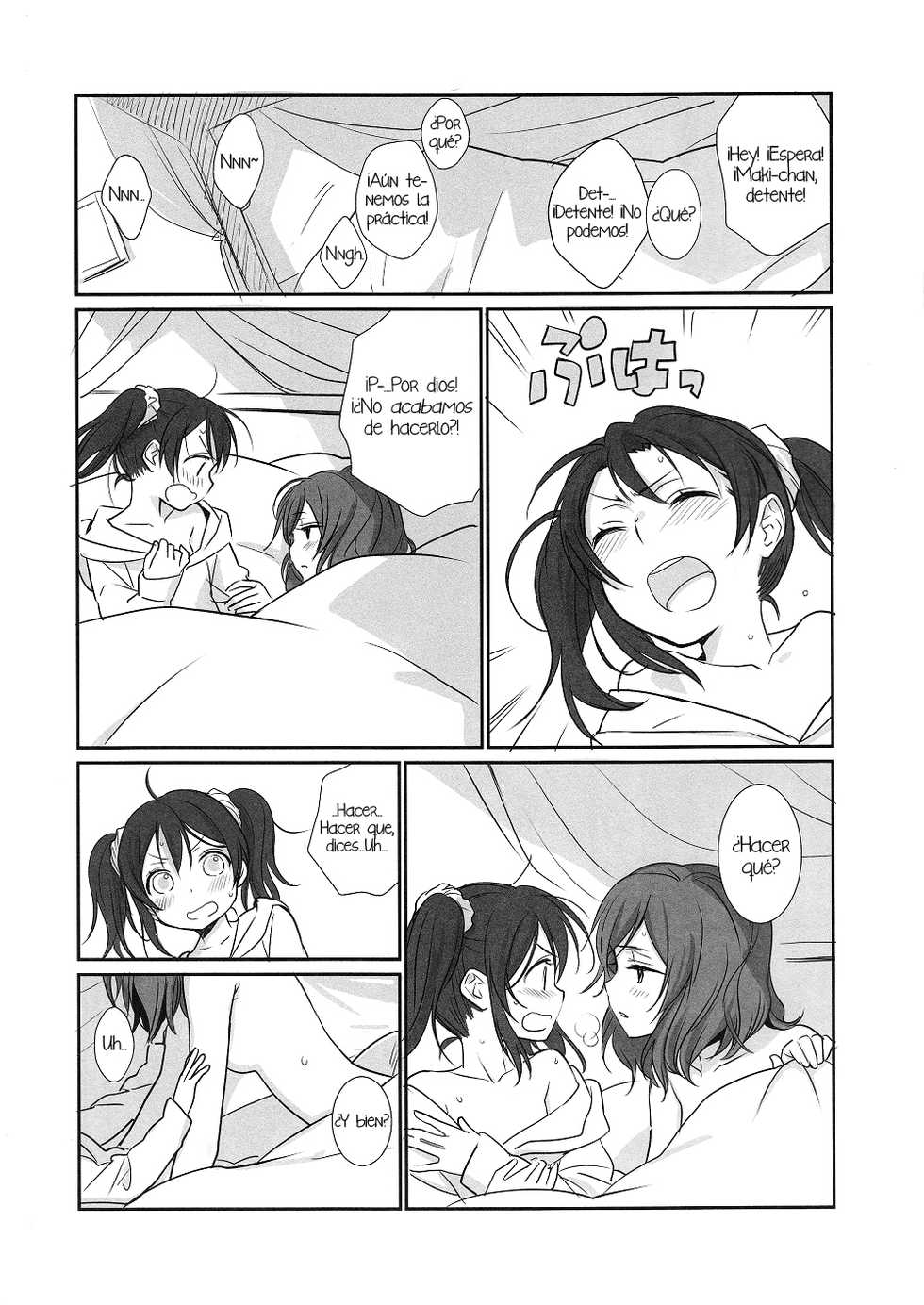 (Bokura no Love Live! 6) [Sweet Pea (Ooshima Tomo)] NicoMaki Instant Ecchi (Love Live!) [Spanish] [LOVELIVER20] - Page 3
