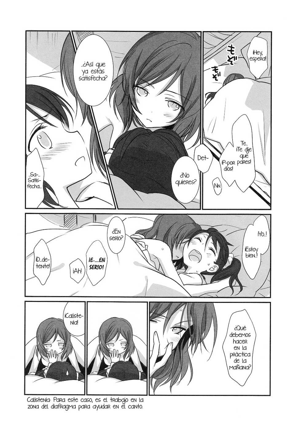 (Bokura no Love Live! 6) [Sweet Pea (Ooshima Tomo)] NicoMaki Instant Ecchi (Love Live!) [Spanish] [LOVELIVER20] - Page 4