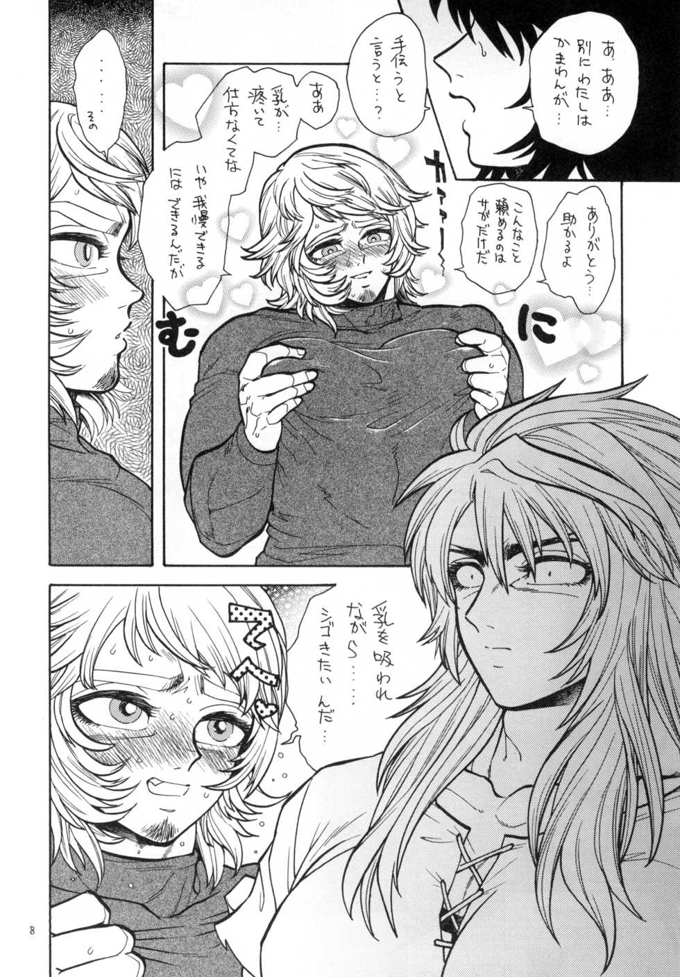 [Midori (Fujisawa Noboru)] Yoasobi Mesu Aniki (Saint Seiya) - Page 8