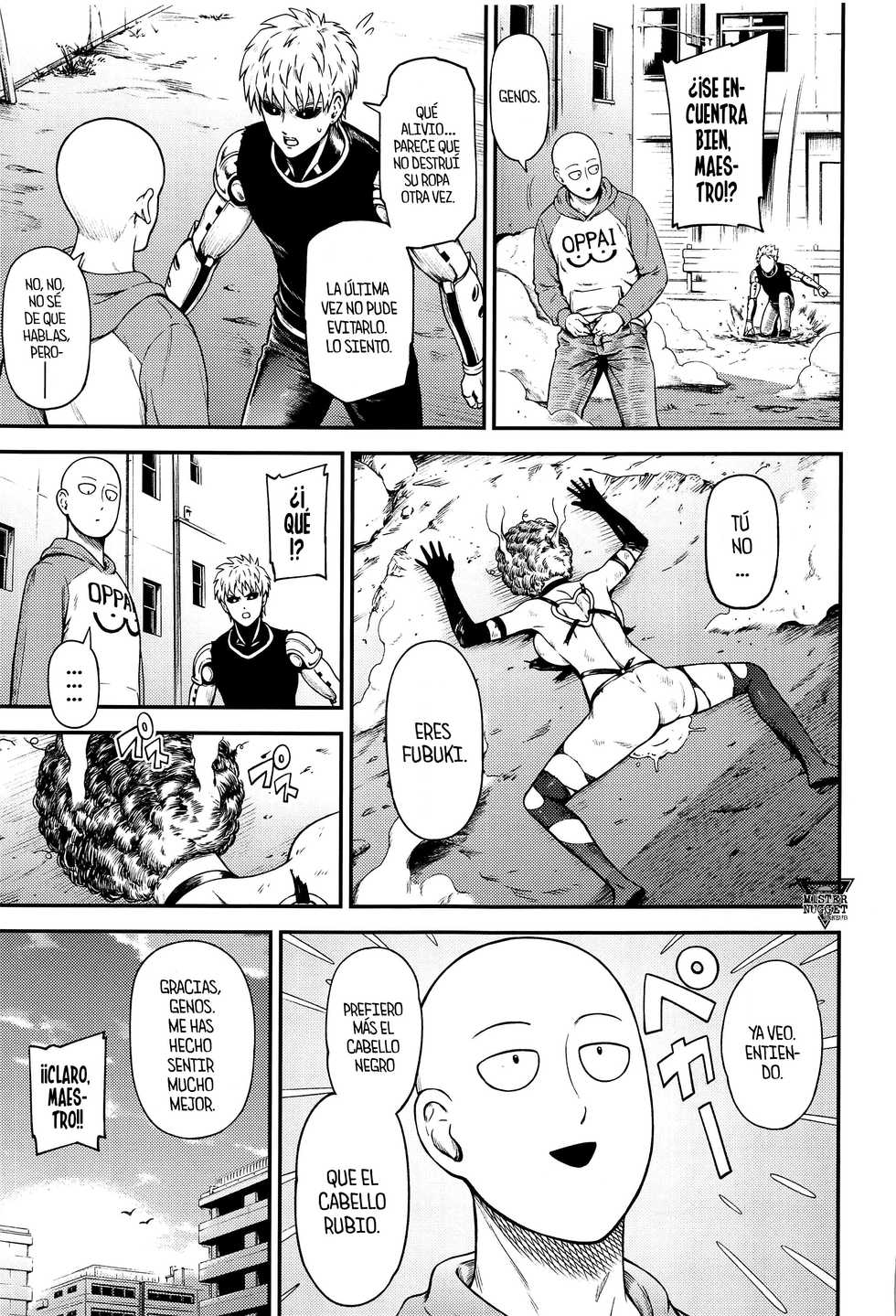 [Kiyosumi Hurricane (Kiyosumi Hurricane)] ONE-HURRICANE 8 (One Punch Man) [Spanish] [Mister Nugget] - Page 32