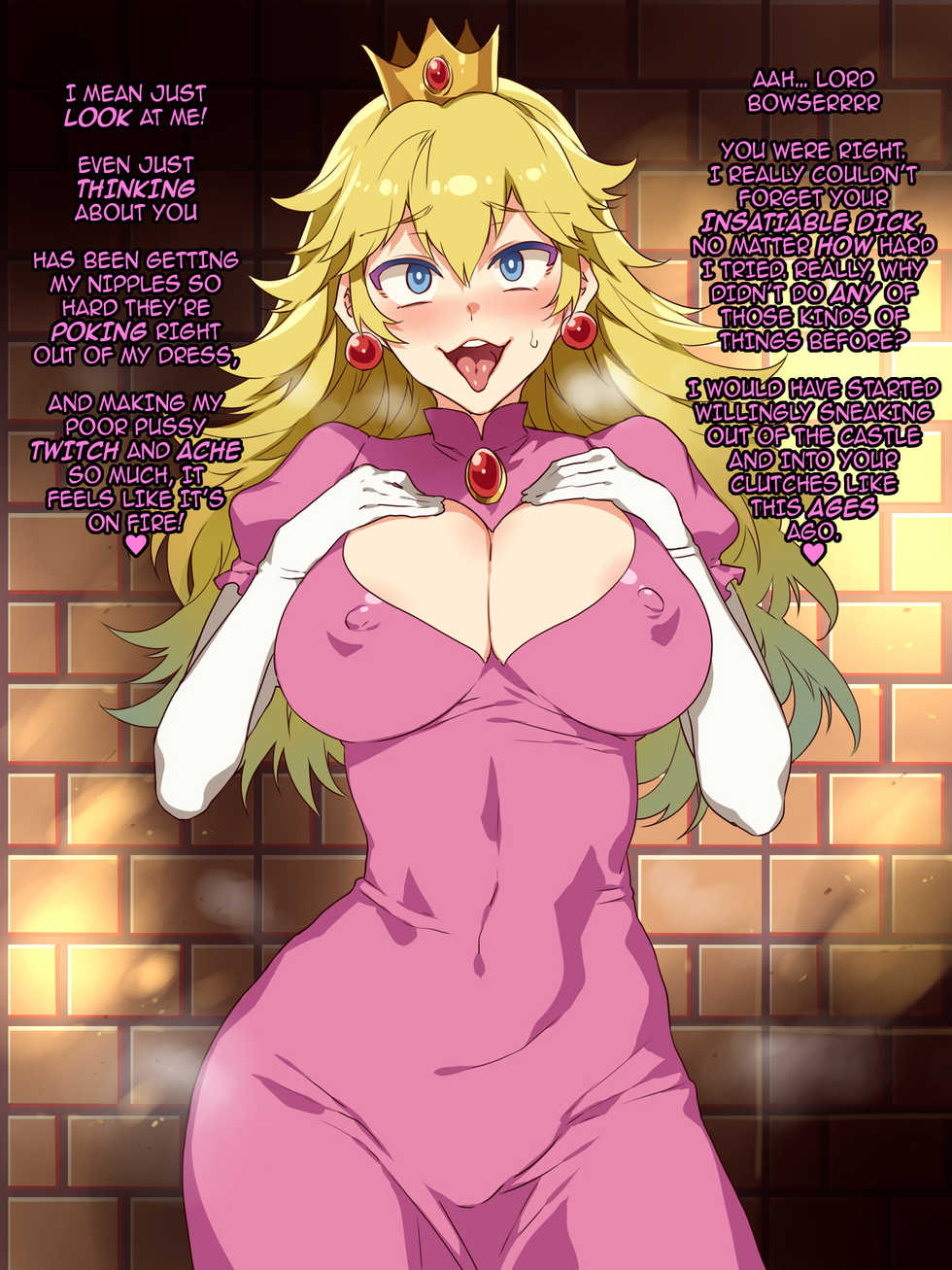 [Alice no Takarabako (Mizuryu Kei)] Kameochi Momohime Append! | Princess Peach Koopa Corruption Append! (Super Mario Brothers) [English] {darknight} [DECENSORED] - Page 2