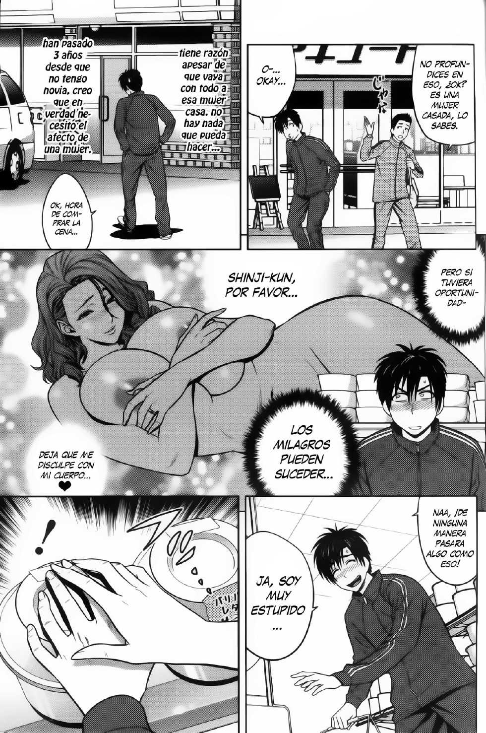 [Tatsunami Youtoku] twin Milf Ch. 1-16 + Bangai Hen + special  [Spanish] [Knk projects] 100% complet - Page 9