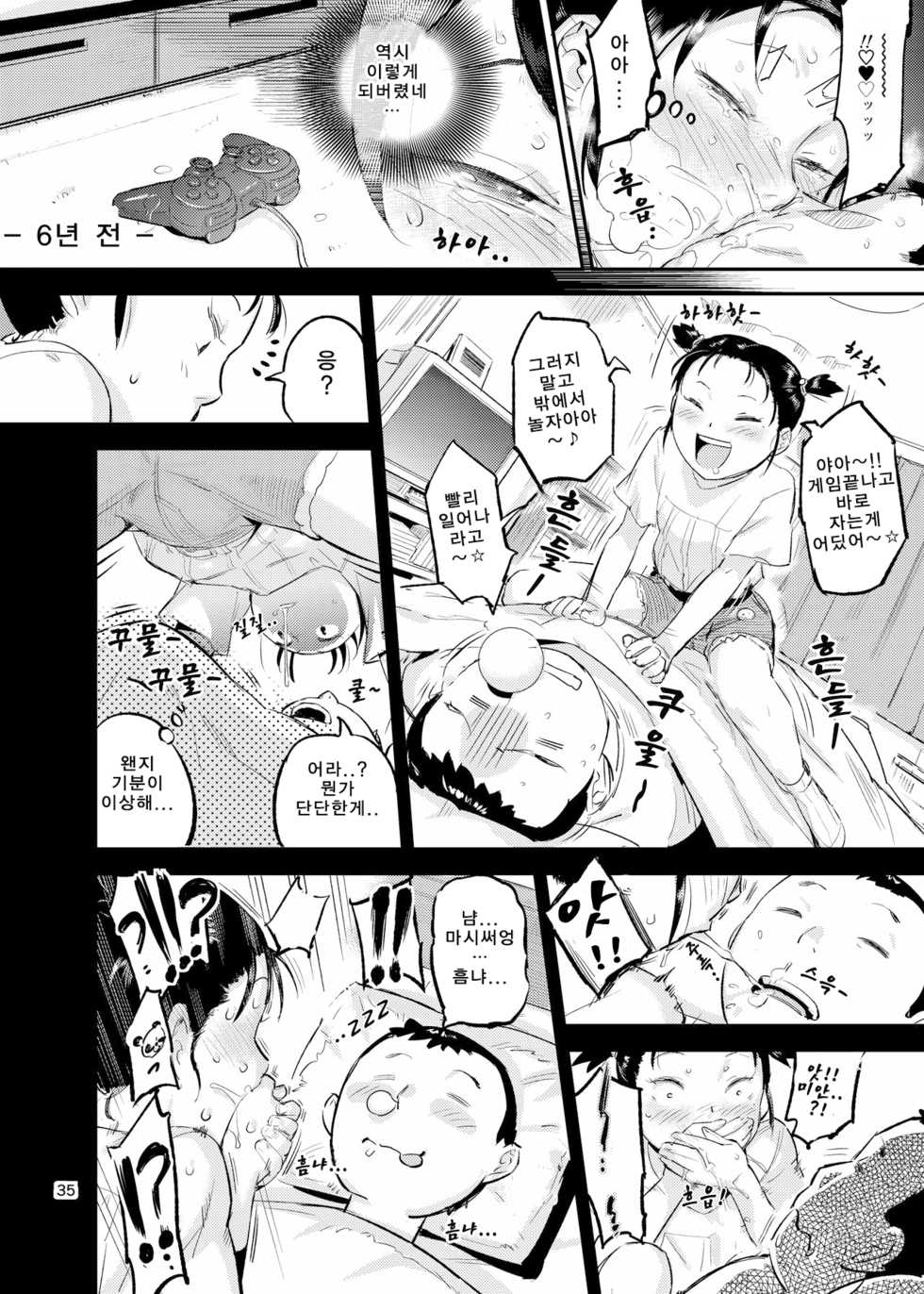 [VOLVOX (O.p/com)] Yodare Mitsuba! | 침흘리개 미츠바 [Korean] [Digital] - Page 35