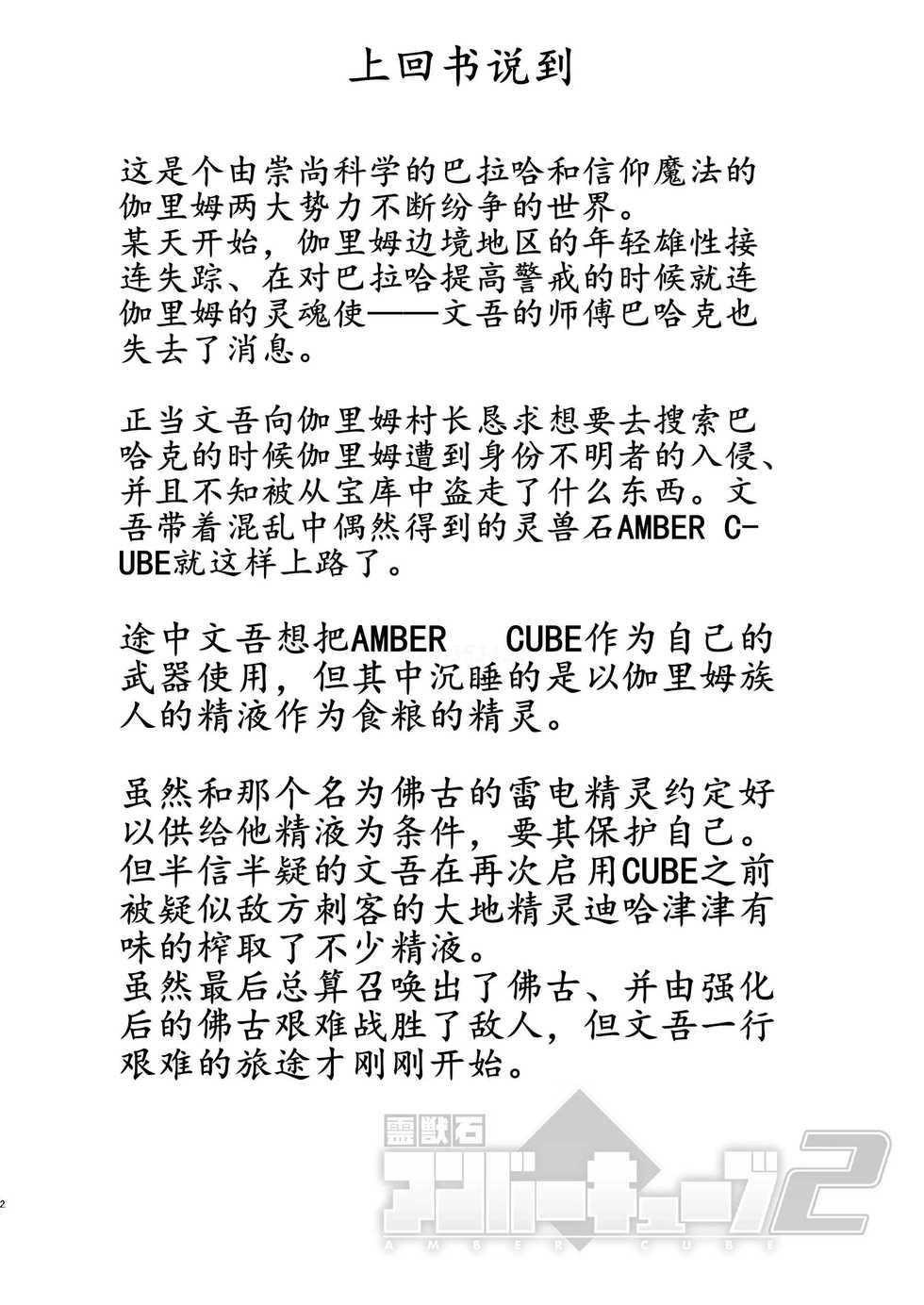 [IDIVIDE (GAMMA CHAOS)] Reijuu Ishi Amber Cube 2 [chinese] - Page 8