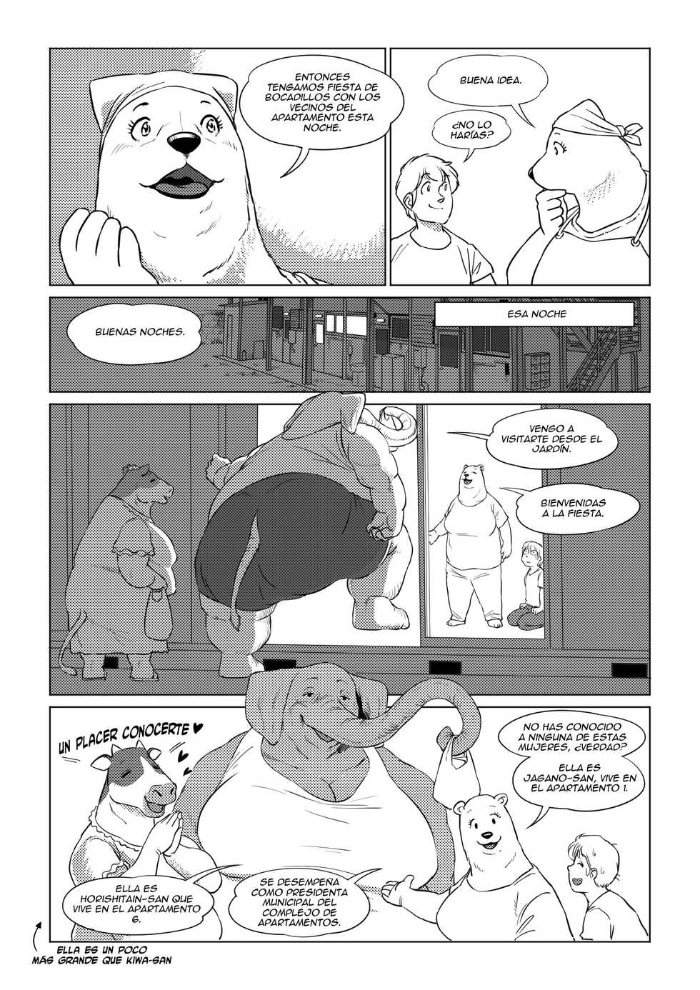 [Aoino Broome] The Estate in Estrus II | Los Departamentos del Celo II [Spanish] [Red Fox Makkan] - Page 9