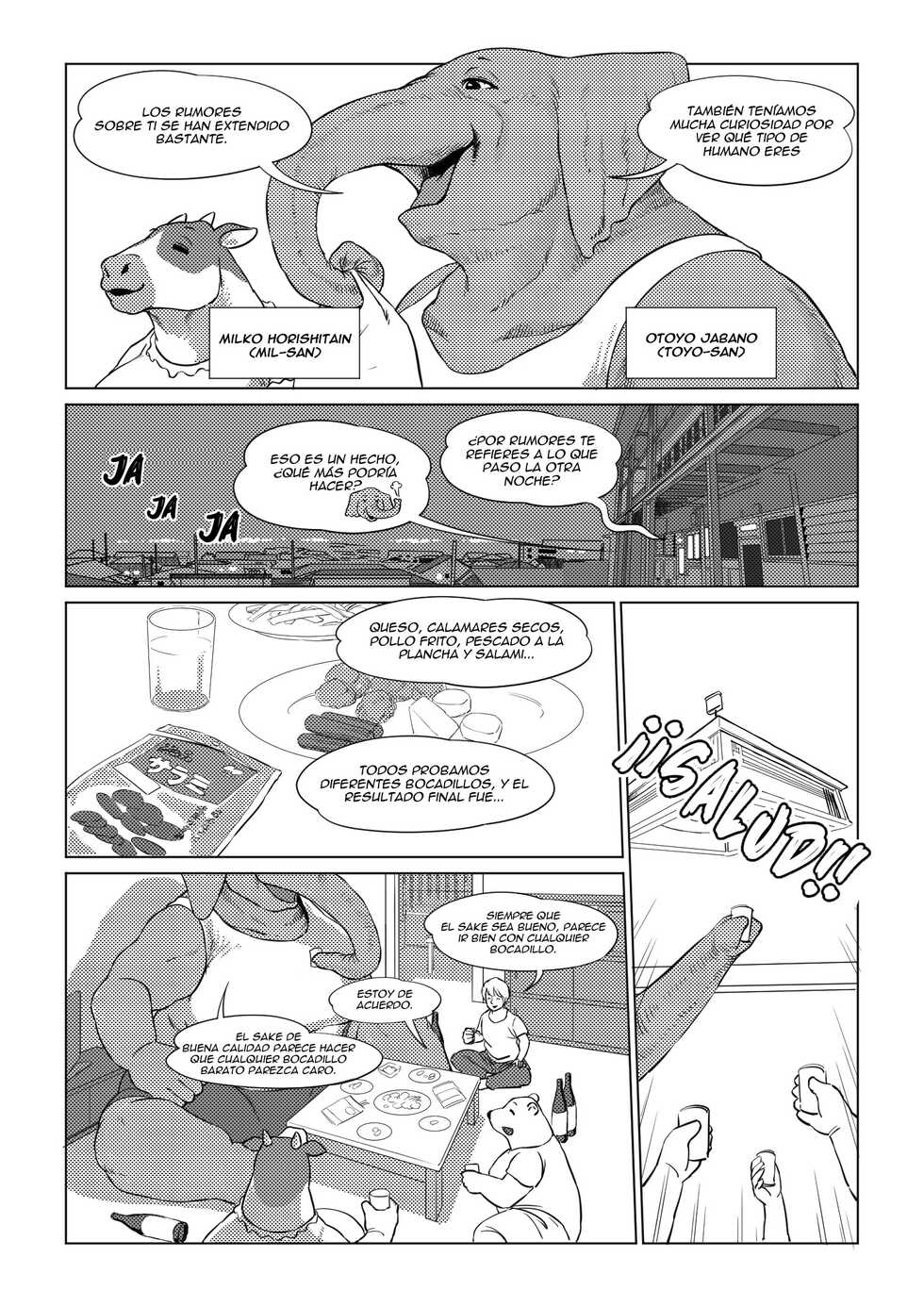 [Aoino Broome] The Estate in Estrus II | Los Departamentos del Celo II [Spanish] [Red Fox Makkan] - Page 10