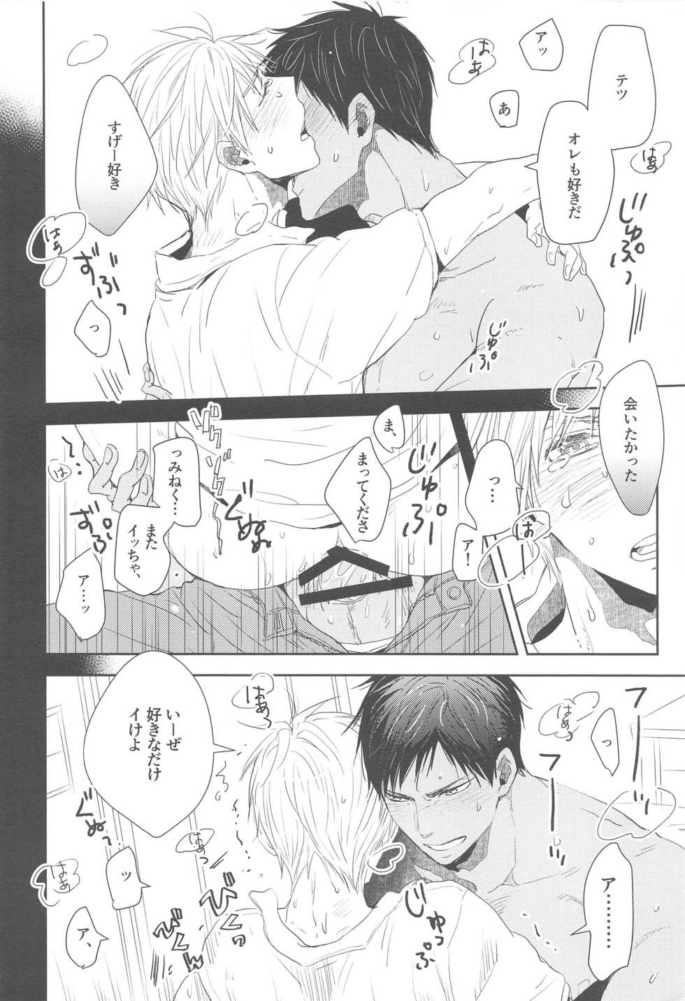 (DC RETURNS 24) [BIPS-M (Mayu Mayuko)] Oyasumi Taiyou (Kuroko no Basuke) - Page 17