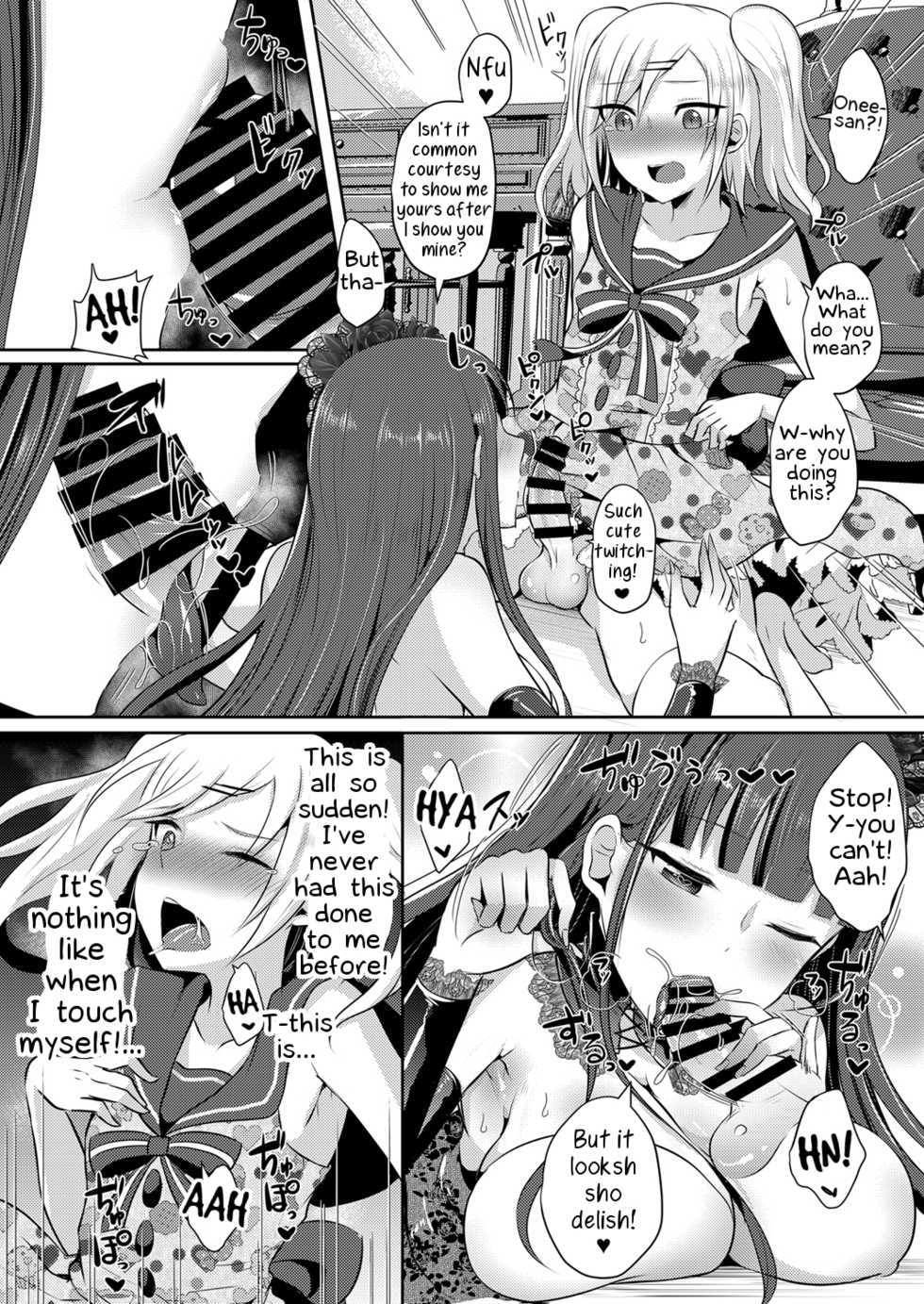 [Maltese (Runrun)] Boku ga Hitomebore Shita Gothic Onee-san wa Futanari datta Ken [English] 1-3 - Page 7