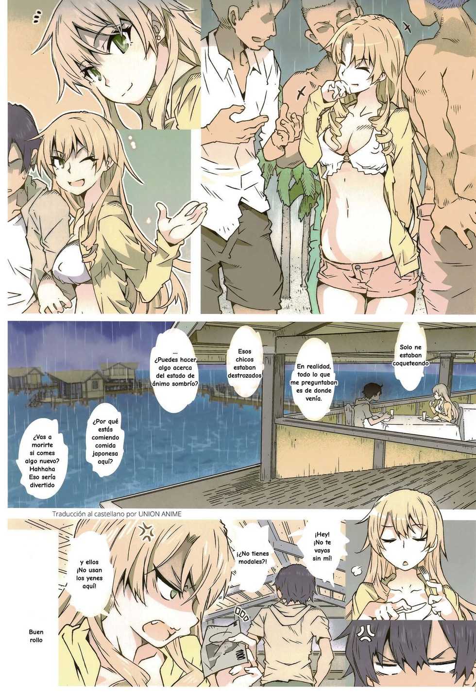 (C97) [RPG COMPANY 2 (Toumi Haruka)] HOME Ko tte Dou? (Yahari Ore no Seishun Love Come wa Machigatteiru.) [Spanish] - Page 8