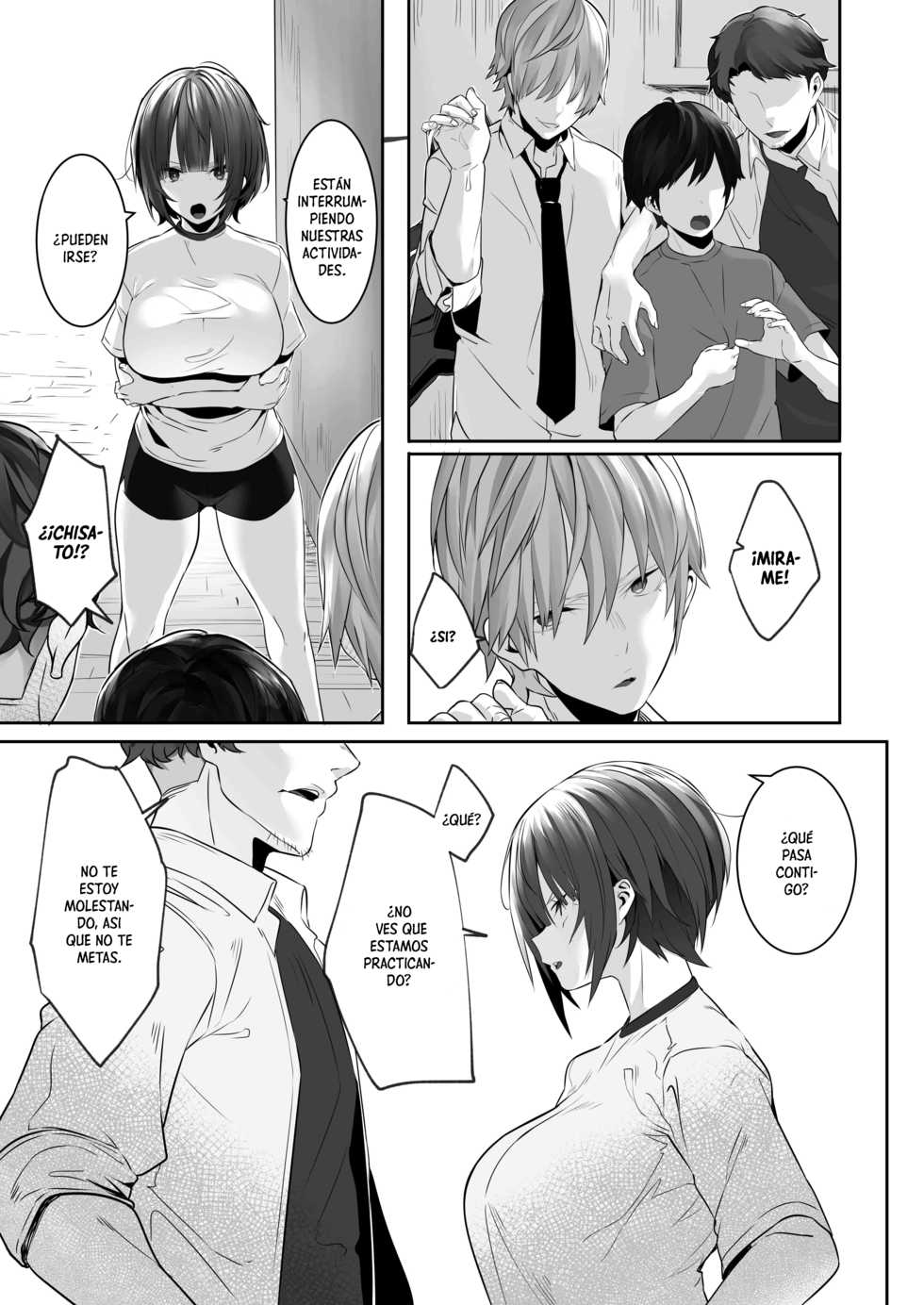 [Ofuton de Suyaa (Mitsudoue)] Tsuyoki na Undoubu Joshi ga Netorareru | Teniendo Sexo Infiel con la Chica más Fuerte del Club Atlético de la Escuela [Spanish] [H-Doujin Translations] - Page 4