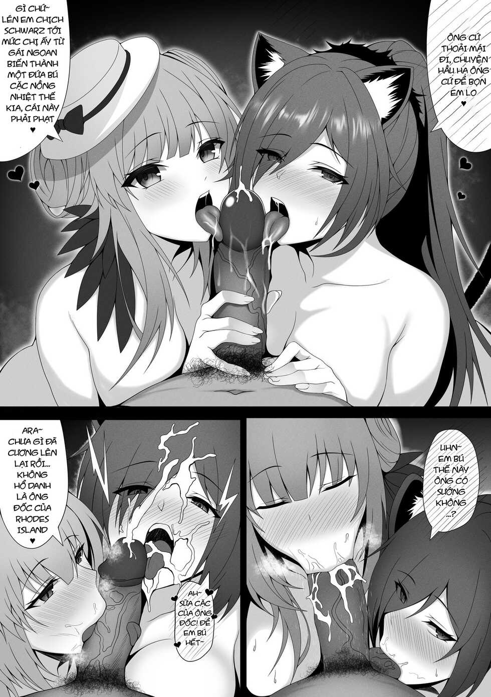 [芬兰翼骑兵@Wing228]Doctor×Ceylon×Schwarz(Arknights) (VIE) - Page 19