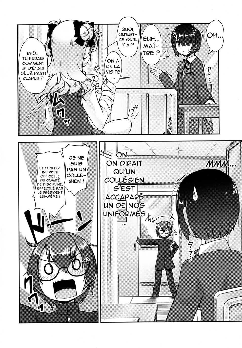 (C89) [High-Spirit (Aogiri Penta)] Hokenshitsu no JK-san 3 [French] - Page 5