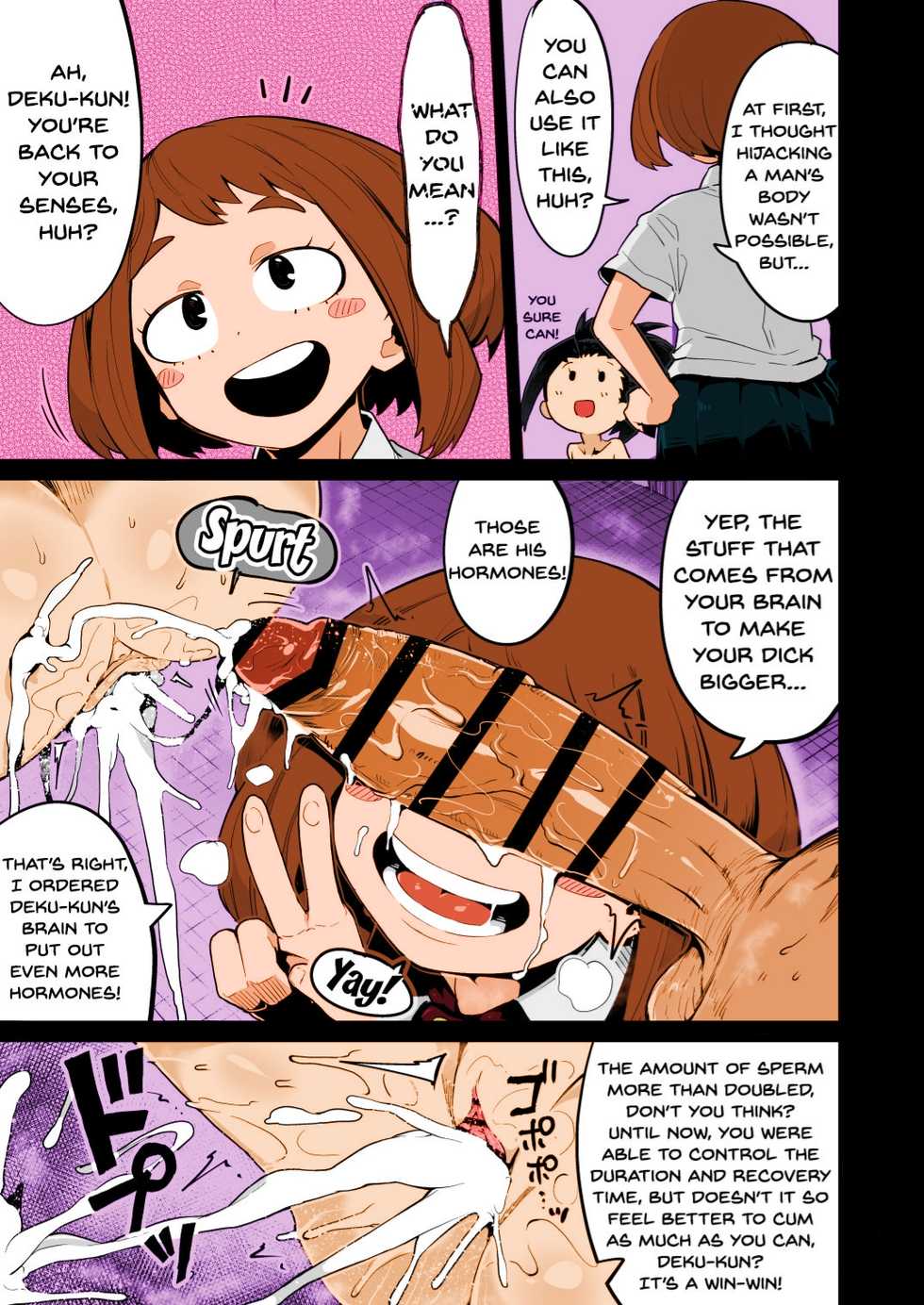 [slime_eer (Nutaunagi)] Boku to Nottori Villain Nakademia Vol. 3 (Boku no Hero Academia) [English] [Dummie] [Colorized] [Digital] - Page 7