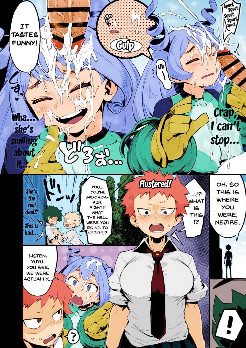 [slime_eer (Nutaunagi)] Boku to Nottori Villain Nakademia Vol. 3 (Boku no Hero Academia) [English] [Dummie] [Colorized] [Digital] - Page 28